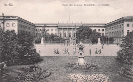 BERLIN -  Unter Den Linden - Konigliche Universitat - Other & Unclassified