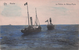 KNOKKE - KNOCKE Le ZOUTE - La Releve Du Bateau Phare - 1909 - Knokke