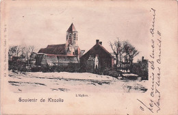 KNOKKE - KNOCKE Le ZOUTE - Souvenir De Knocke - L'église - Knokke