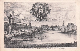 75 - Ancien PARIS -  Le Louvre  Et La Cité En 1668 - Autres & Non Classés