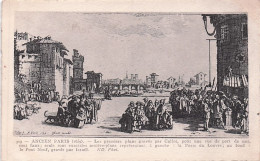 75 - Ancien PARIS -  La Porte Du Louvre Au Fond Le Pont Neuf  En 1629 - Autres & Non Classés