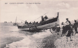 80 - CAYEUX Sur MER -  Le Canot De Sauvetage - Cayeux Sur Mer