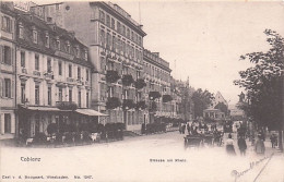 COBLENZ - Strasse Am Rhein - 1903 - Koblenz