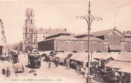 59 - LILLE - Les Halles Et Le Sacré Coeur - 1906 - Parfait Etat -  - Lille