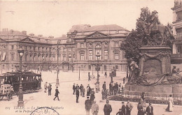 59 - LILLE -  La Statue De Faidherbe Et La Prefecture - 1906 - Lille