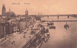 Köln Am Rhein - Rheinufer - 1908 - Koeln