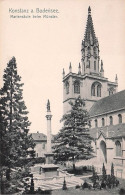 KONSTANZ A BODENSEE - Mariensaule Beim Munster - Konstanz