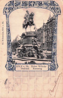 Köln Am Rhein - Rhein Kaiser Wilhelm Denkmal Und Hansaring - 1903 - Köln