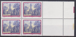 1988 , Mi 1925 ** (1) - 4 Er Block Postfrisch - Freimarke : Stifte Und Klöster In Österreich -  Zisterzienserstift Zwett - Neufs