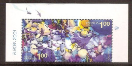 UKRAINE 2001●Mi 444-45●Europa CEPT●MNH - 2001