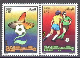 Football / Soccer / Fussball - WM 1986:  Algerien  2 W ** - 1986 – Mexiko