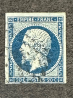 Timbre N°14Ab Chez Y&T - 1853-1860 Napoléon III.