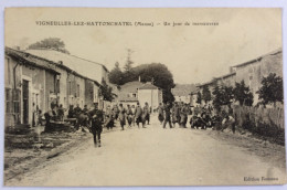 VIGNEULLES-LEZ-HATTONCHATEL (55) : Un Jour De Manoeuvres - 1914 - Vigneulles Les Hattonchatel