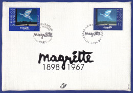 FRANCIA- BELGICA  1998 MAGRITTE - Joint Issues
