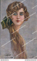Ca470 Cartolina Art Deco Donnina Lady Donna Cupido Illustratore Artist Corbella - Sonstige & Ohne Zuordnung