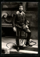 AK Opernsänger Juan Lloveras In Rigoletto, Mit Original Autograph  - Opera