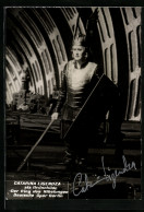 AK Opernsängerin Catarina Ligendza Als Brünnhilde In Der Ring Des Nibelungen, Mit Original Autograph  - Opéra