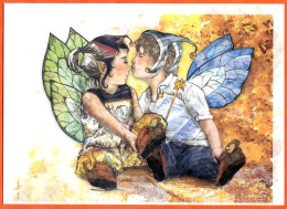 CP IMAGE D'EPINAL  Couple Enfants  Illustrateur Carte Vierge TBE - Sonstige & Ohne Zuordnung