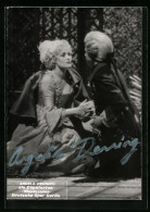 AK Opernsängerin Angela Denning In Montezuma, Mit Original Autograph  - Opéra
