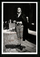 AK Opernsänger Renzo Casellato, Il Barbiere Di Siviglia, Mit Original Autograph  - Opera