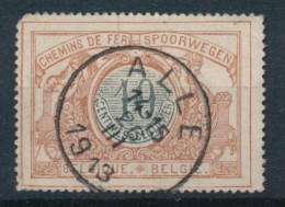 TR 28 - "ALLE" - Ronde Hoek/coin Arrondi - (ref. 37.627) - Afgestempeld