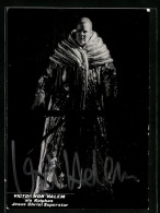 AK Opernsänger Victor Von Halem In Jesus Christ Superstar, Mit Original Autograph  - Opéra