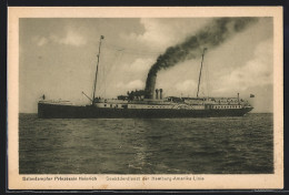 AK Salondampfer Prinzessin Heinrich, Seebäderdienst Der Hamburg-Amerika-Linie  - Passagiersschepen