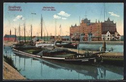 CPA Strassburg I. Els., Rheinhafen  - Autres & Non Classés