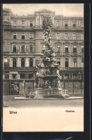 AK Wien, Graben, Schneiderei Zopperitsch An Der Dreifaltigkeitssäule  - Autres & Non Classés