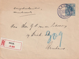 Pays Bas Cachet Breda Journée Du Timbre Sur Entier Postal 1913 - Ganzsachen