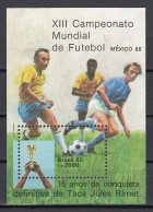 Football / Soccer / Fussball - WM 1986:  Brasilien  2 Bl ** - 1986 – Mexique
