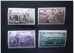 STAMPS FRANCIA 1940 Charity Stamps MNH - Neufs