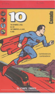 CANADA CARNET BOOKLET SUPERMAN COMIC TV - Comics