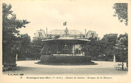 62 - Boulogne Sur Mer - Jardin Du Casino - Kiosque De La Musique - Carte Neuve - CPA - Voir Scans Recto-Verso - Boulogne Sur Mer