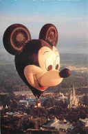 Parc D'Attractions - Walt Disney World - Mickey Mouse As A Spectacular Hot Air Balloon Rides High Over Ttie Magic Kingdo - Disneyworld