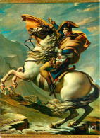 Art - Peinture Histoire - Napoléon Bonaparte Franchissant Les Alpes Au Grand Saint-Bernard - Portrait - Peintre David -  - Histoire