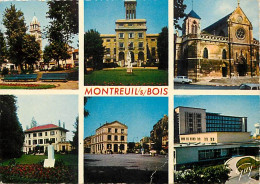 93 - Montreuil Sous Bois - Multivues - Automobiles - Etat Léger Pli Visible - CPM - Voir Scans Recto-Verso - Montreuil