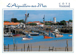 85 - L'Aiguillon Sur Mer - Le Port Sur Les Rives Du Lay - Bateaux - CPM - Voir Scans Recto-Verso - Autres & Non Classés