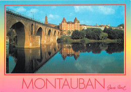 82 - Montauban - Vue Panoramique Sur Le Pont Vieux  Le Musée Ingres Et Le Clocher De L'église St-Jacques - Carte Neuve - - Montauban