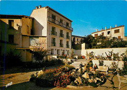 66 - Arles Sur Tech - Hotel Restaurant Les Glycines - Fleurs - CPM - Voir Scans Recto-Verso - Autres & Non Classés