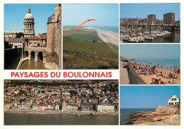 62 - Boulogne Sur Mer - Multivues - Scènes De Plage - CPM - Voir Scans Recto-Verso - Boulogne Sur Mer