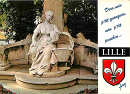 59 - Lille - Monument Du P'tit Quinquin - Blasons - CPM - Voir Scans Recto-Verso - Lille
