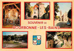 52 - Bourbonne Les Bains - Multivues - Automobiles - Blasons - Mini Golf - CPM - Voir Scans Recto-Verso - Bourbonne Les Bains