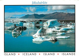 Islande - Jôkulsârlôn - Ice Adrift In The 100 M Deep Lagoon. Water Température 2 Degrees Centigrade - Carte Neuve - Icel - Iceland