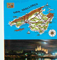 Espagne - Mallorca - Carte Géographique - CPM - Voir Scans Recto-Verso - Mallorca