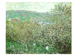 Art - Peinture - Claude Monet - Vétheuil - Les Pruniers En Fleur - Carte Neuve - CPM - Voir Scans Recto-Verso - Paintings