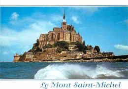 50 - Le Mont Saint Michel - Vue Générale - Effet De Vagues - Carte Neuve - CPM - Voir Scans Recto-Verso - Le Mont Saint Michel