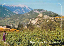 26 - Montbrun Les Bains - Vue Générale - Le Village Dominé Par Les Ruines Du Château - A L'horizon Le Mont Ventoux - CPM - Autres & Non Classés