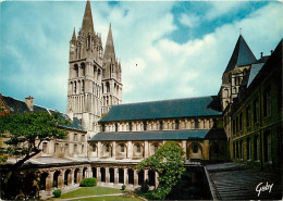 14 - Caen - Abbaye Aux Hommes - Le Cloître Et L'Eglise Abbatiale Saint-Etienne - La Nef Et Les Flèches - Carte Neuve - C - Caen