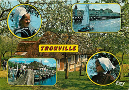 14 - Trouville - Multivues - Pommiers En Fleurs - Folklore - Carte Neuve - CPM - Voir Scans Recto-Verso - Trouville